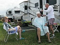 Nancy, Mrs Ron & Steve at the Trumbo Beauty Salon